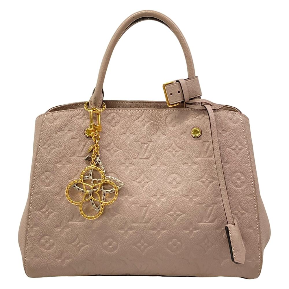 Louis Vuitton Montaigne MM Monogram Empreinte Handbag M41195